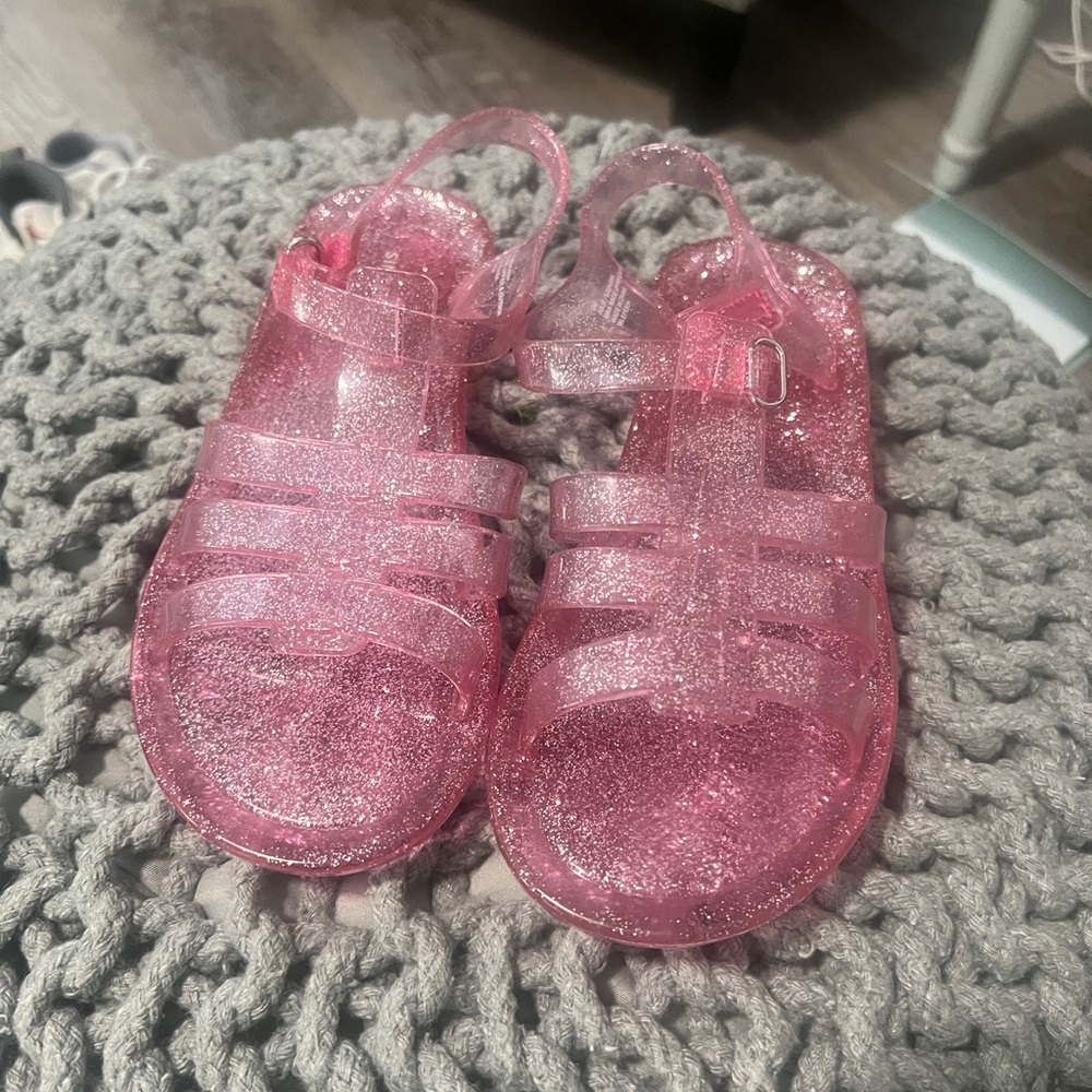 Super Cute Pink Jelly Sandals